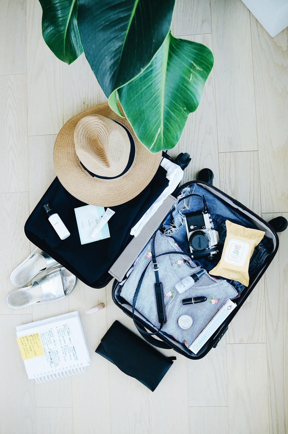 Valigia pronta per le vacanze a PhotoWalkTour House